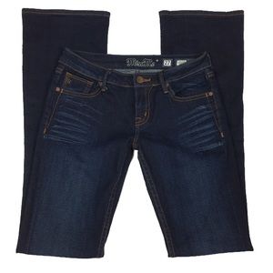 Miss Me the Megan Flap Pocket Low Rise Bootcut